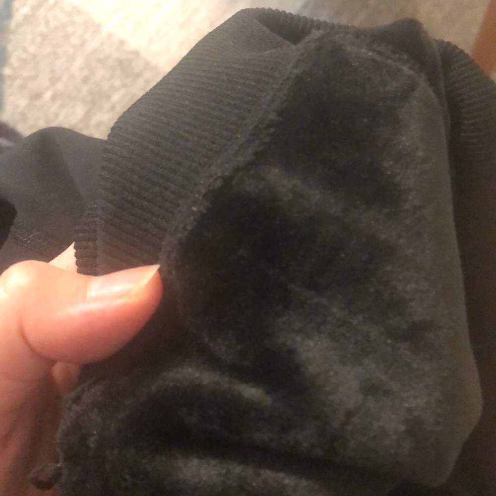 Warm black leggings